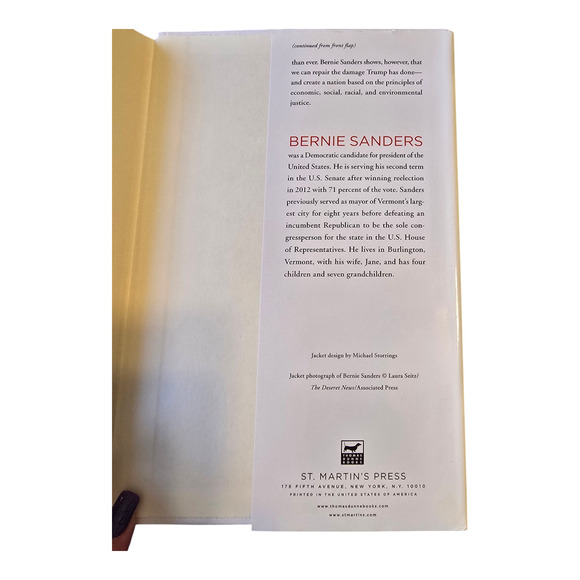 Where We Go From Here by Bernie Sanders 1st Edition Hardcover 270 Pages - Picture 8 of 9